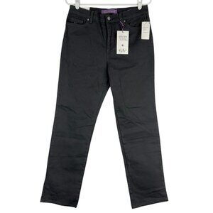 Gloria Vanderbilt Women's Amanda Original Slimming Black Denim Jeans Sz 10P NWT